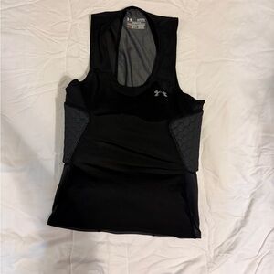Under Armour Black Mesh Panel Tank